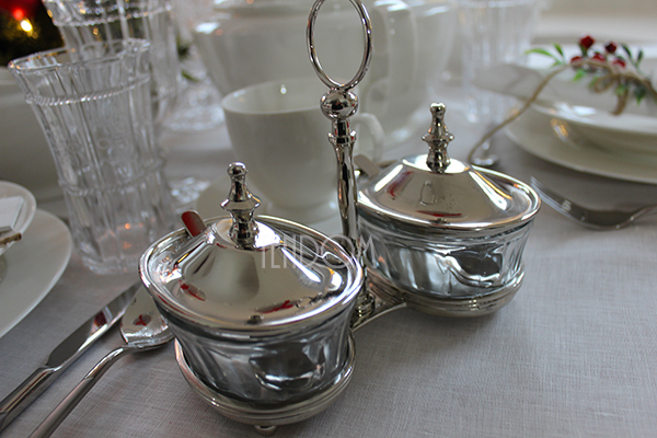 sosjerka podwójna Glamour, wys.16cm