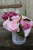 box / bukiet Flowerbox Lidia Jasnoróżowa wys.22cm