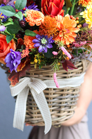 bogaty jesienny kosz Hefrano, wys.62cm  