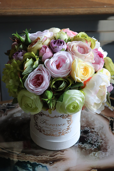 Cetra, kolorowy flowerbox, wys.27cm