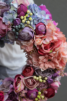 Bogactwo Natury Nelo, dekoracyjny wianek na drzwi, śr.44cm 