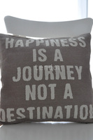 poszewka dwustronna Happiness, wym.45x45cm