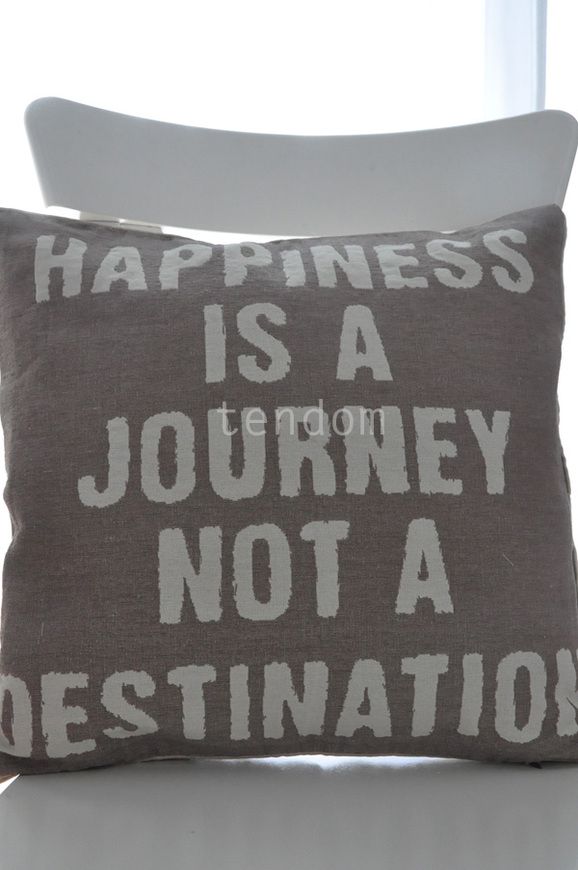 poszewka dwustronna Happiness, wym.45x45cm