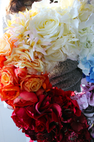 dekoracyjny wianek na drzwi Colours, śr.50cm 