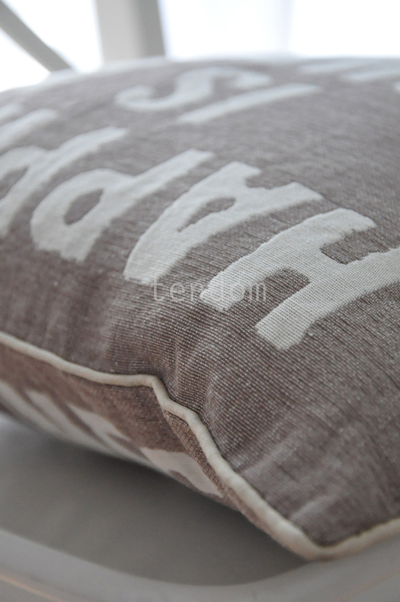 poszewka dwustronna Happiness, wym.45x45cm