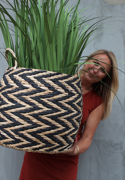 sztuczna trawa EcoEtno w koszu, wym.90cm