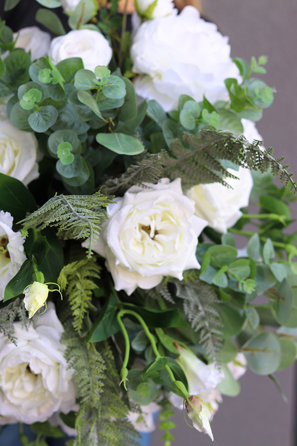 dekoracja Weselna Kompozycja na postument, wys.40cm