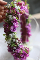 Tunemo, kwiatowy wianek na głowę, rozmiar uniwersalny