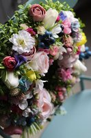 Piękno Na Co Dzień, barwny wianek z owocami, śr.34cm