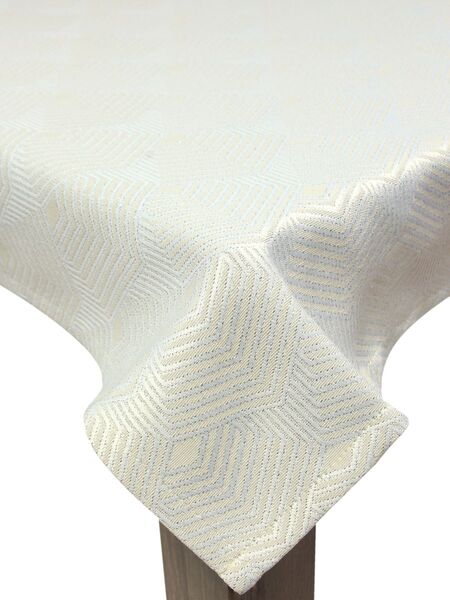 Kleopatra, elegancki bieżnik, krem, wym.48x150cm