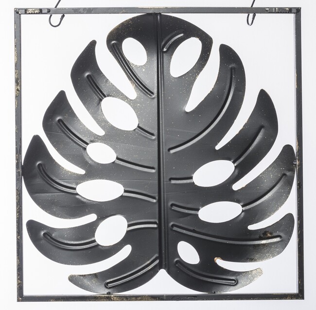 Haiti Glamour, złoty decor ścienny, wym.47x46cm