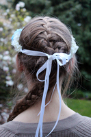 komunijny wianek na głowę Silla, rozmiar uniwersalny, dziecięcy