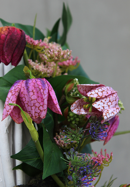 oryginalny wiosenny wianek na drzwi Mistra, śr.30cm