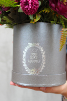 Jesień, kompozycja kwiatowa / bukiet / Flowerbox,wys.36cm