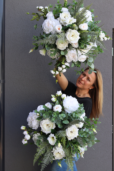 dekoracja Weselna Kompozycja na postument, wys.40cm