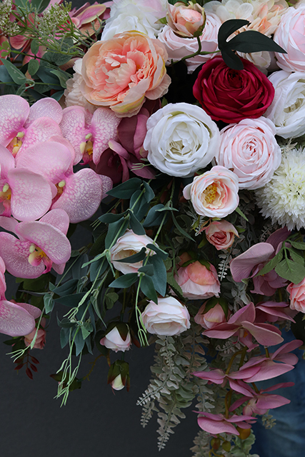 Carmen, ogromna kompozycja kwiatowa do wazonu  / bukiet wym.78cm