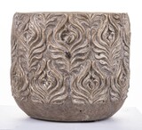 dekoracyjna złota osłonka / doniczka, Dominium, wym.13x14cm