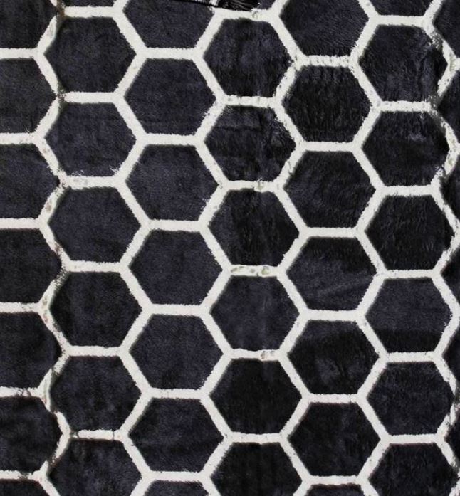Honey Black, koc / pled / narzuta, wym.150x200cm