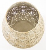 Indie Gold, ażurowy lampion, wym.25x23cm