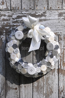 wianek dekoracyjny Button 4, śr. 22cm