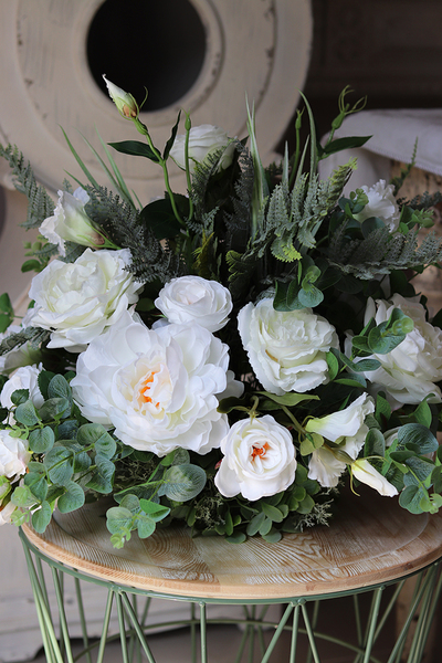 dekoracja Weselna Kompozycja na postument, wys.40cm