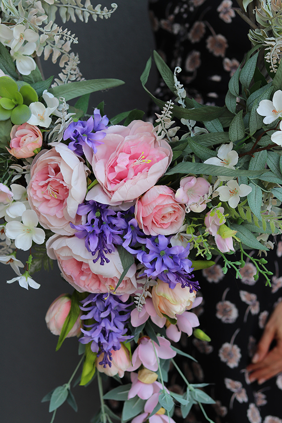 dekoracyjny wianek, Kalatea, śr.65cm