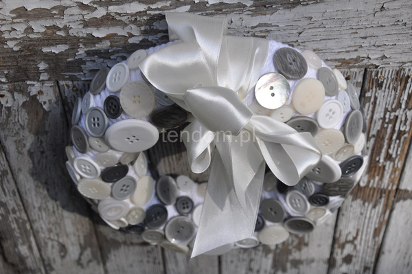 wianek dekoracyjny Button 4, śr. 22cm