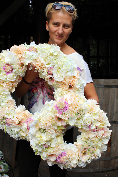 wianek Piękno Wiosny 3, większy, śr.56cm