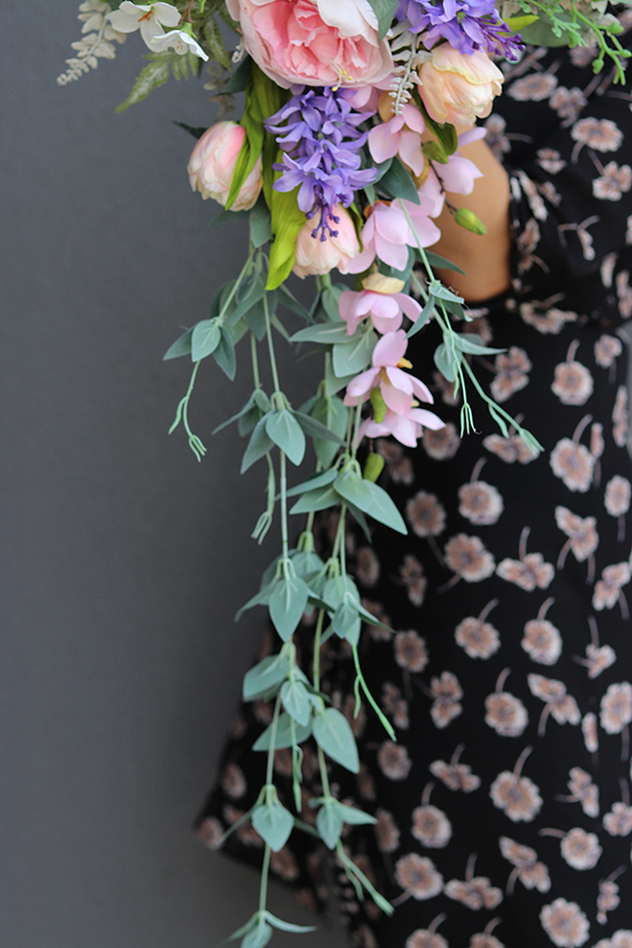 dekoracyjny wianek, Kalatea, śr.65cm