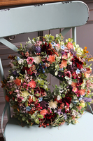 Kerana, barwny wianek na drzwi, śr.36cm