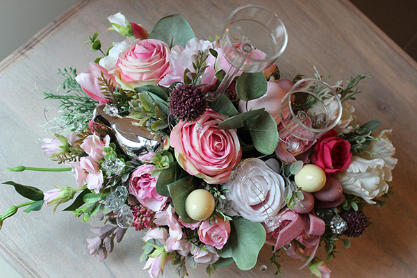 elegancka dekoracja wielkanocna Monnella, wym.34x47x28cm