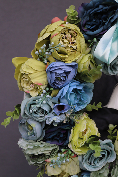 Marianna, elegancki wianek z dzwoneczkiem, śr. 40cm