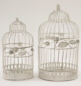 Garden Birds, klatka kpl.2szt. wys.46/40cm