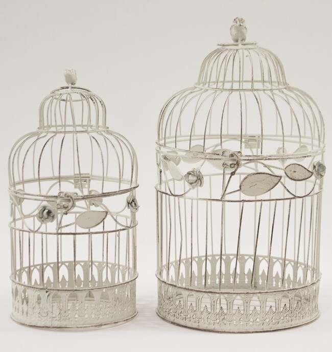 Garden Birds, klatka kpl.2szt. wys.46/40cm