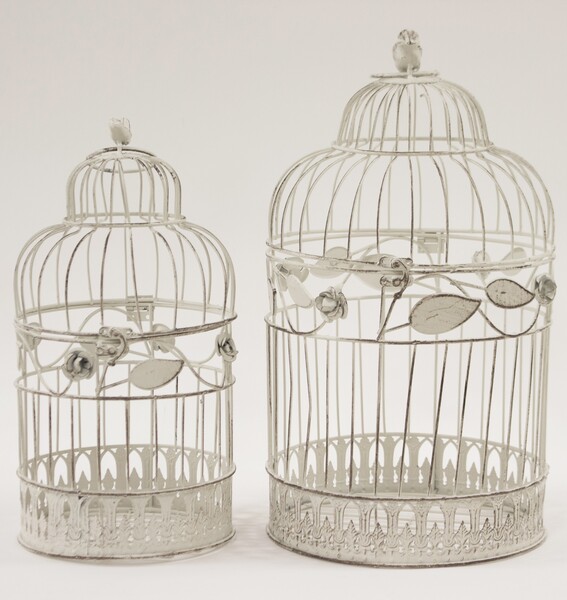 Garden Birds, klatka kpl.2szt. wys.46/40cm