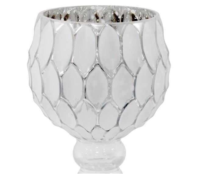 elegancki świecznik glamour, Forester White, wys.40cm 