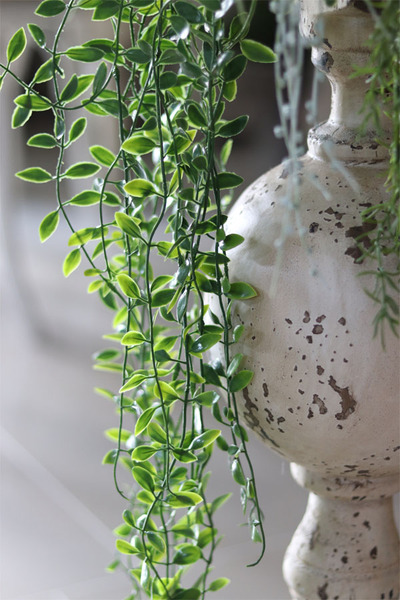 Verona, dekoracja narożna na stół / komodę, wym.22x36x36cm + 70cm zwis