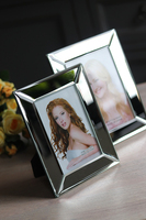 Glamour Mirrors, kryształowa ramka na zdjęcia, wym.20x15cm 