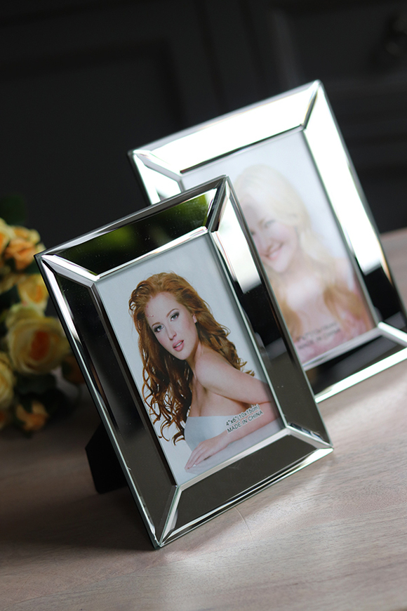 Glamour Mirrors, kryształowa ramka na zdjęcia, wym.20x15cm 