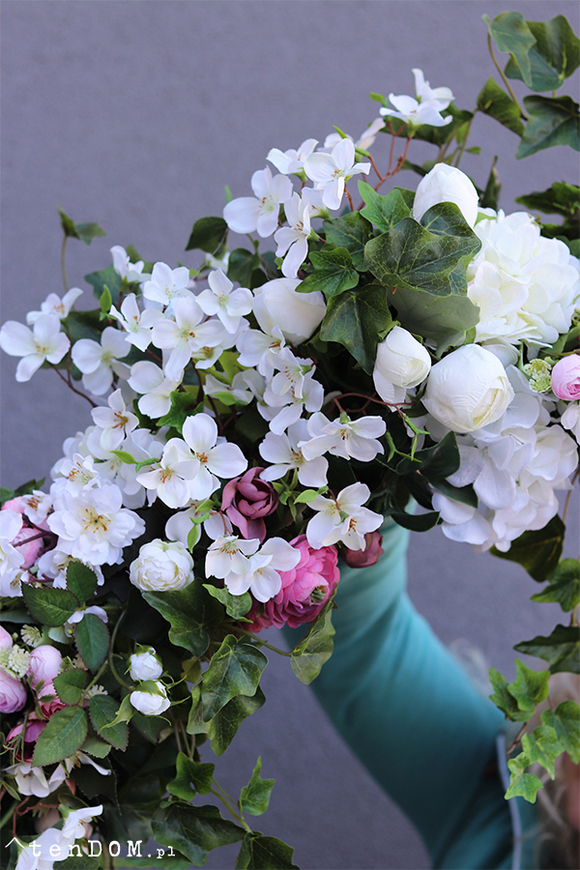 bardzo długa girlanda do dekoracji, Martha Spring, dł.245cm  