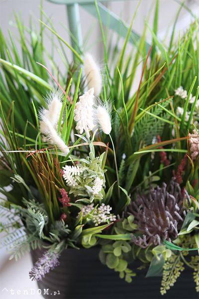 Majowa Łąka, zielona kompozycja w twojej donicy, wym.38x70x30cm