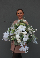 box świąteczny Królowa Śniegu Deluxe, wys.56cm 