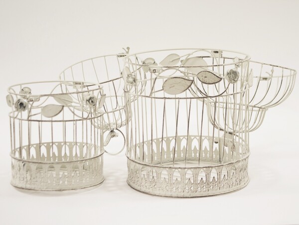 Garden Birds, klatka kpl.2szt. wys.46/40cm