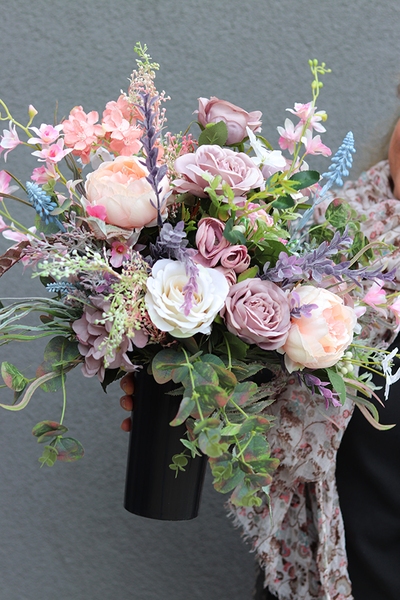 Bogactwo Natury Elegance, bukiet/kompozycja nagrobna, wys.43cm 