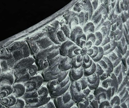 Rocca Stone A, wysoka doniczka / osłonka, wym.29x29x36cm