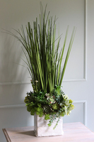 Manuello, trawa sztuczna & sukulenty w gąbce do Twojej donicy, wys.70cm