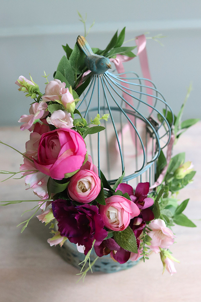 Clarina, różowy wianek na głowę, rozmiar uniwersalny