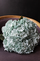 kosz z kwiatami Romantyczna Hortensja Błękitna 35x35cm