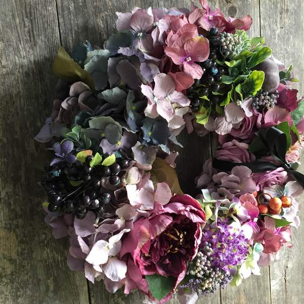 wianek na drzwi Bogactwo Natury 2, śr.36cm 