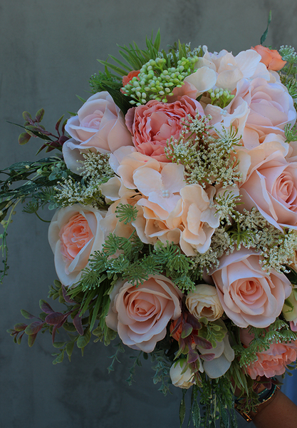 nagrobna, bardzo elegancka kompozycja kwiatowa, Eligia, wys.30cm 